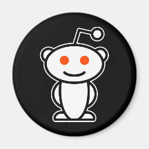 Alien de Reddit Magnets Pour Réfrigérateur