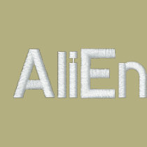 AliEn embroidered shirts