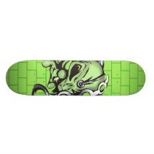 Alien Enslaves Humans Skateboard Deck