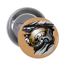 Alien Extraterrestrial Races Button