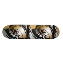 Alien Extraterrestrial Races Skate Deck
