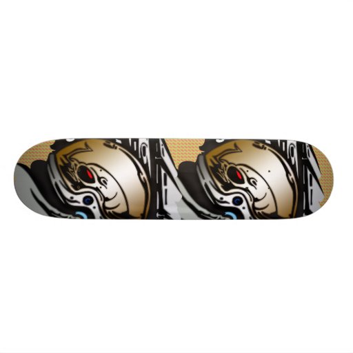 Alien Extraterrestrial Races Skate Deck