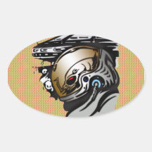 Alien Extraterrestrial Races Stickers