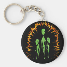 Alien Family Key Chain