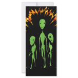 Alien Family Rack Card