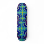 Alien fingers skate board deck