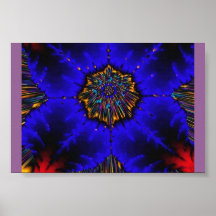 Alien Flower II Poster