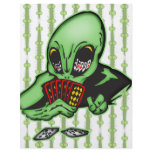 Alien Gambler Personalized Flyer
