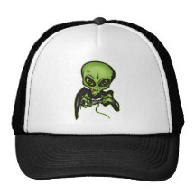 Alien Gamer Trucker Hat