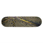 Alien Generator Abstract Art Skateboard
