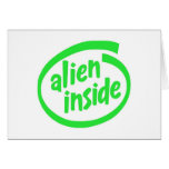 Alien Greeting Cards