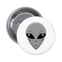 Alien Grey Buttons