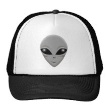 Alien Grey Mesh Hats