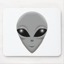 Alien Grey Mousepad