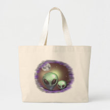 Alien greys items canvas bag