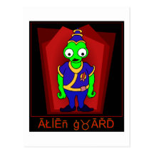 ALIEN Guard Post Cards