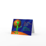 Alien Happy Birthday Card