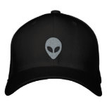 Alien Head Embroidered hat