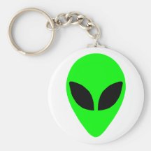 Alien Head Key Chains