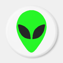 Alien Head Magnets