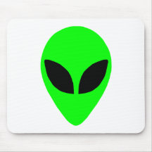 Alien Head Mouse Mats