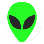 Alien Head stickers