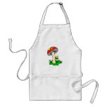 Alien Hiding Under Mushroom Apron