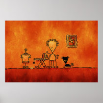 Alien Housewife Posters