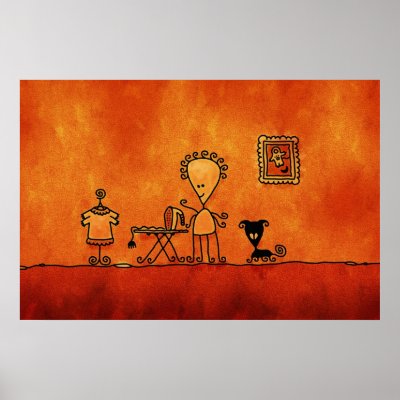 Alien Housewife Posters by vladstudio