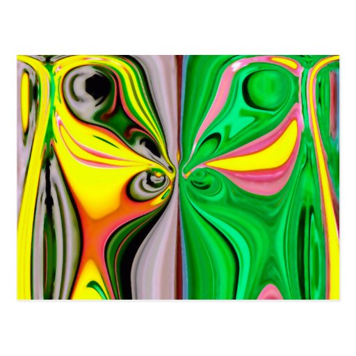 Alien Love Affair Postcard