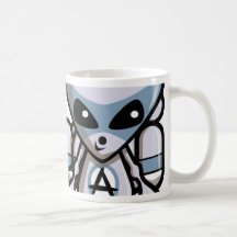 Alien Mascot Coffee Mug