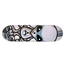 Alien Mascot Skate Deck