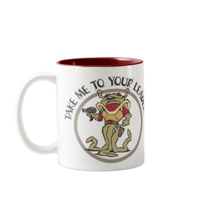 Alien Mug Gift by sagart1952