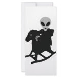 alien on rocking horse icon