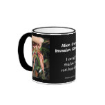 Alien Orchid Invasion Clamped! Coffee Mugs