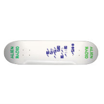 alien radio "Aerospace" Skate Board Deck