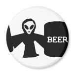alien shotgun fridge magnet