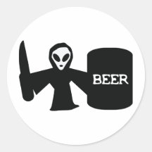 alien shotgun round stickers