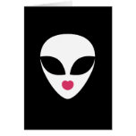 Alien Siren Folding Card