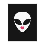 Alien Siren Postcard