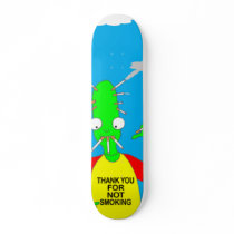 alien skateboard deck