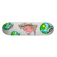 Alien Skateboard