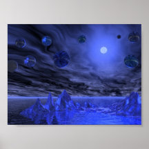 Alien Skies Poster