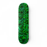 Alien Skin (metallic green02) - Skateboard