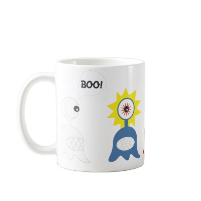 Alien Slug Mugs by MissusD
