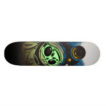 Alien Space Exploration Skateboard Decks