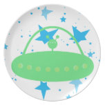 Alien Space Ship plates
