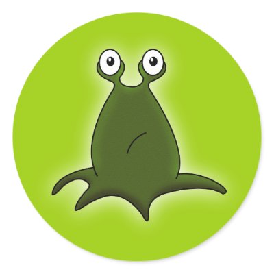 Alien Stickers by psychoclowns