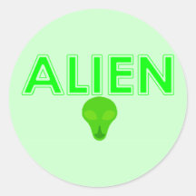 Alien Stickers