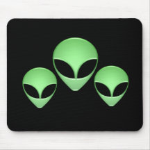 Alien Trio Mouse Pad